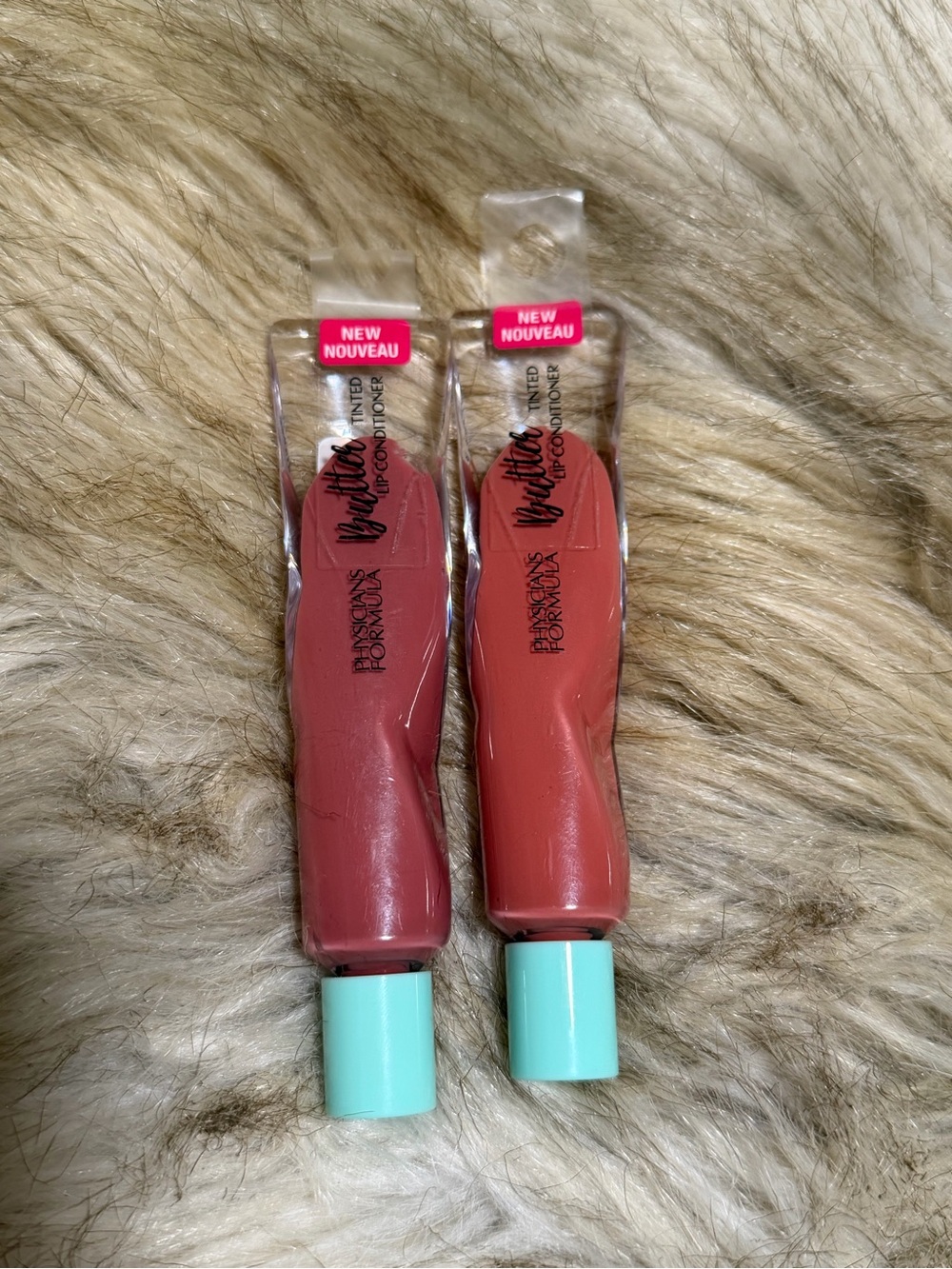 Physicians Formula 2 Pack Butter Lip Tint Conditioner NEW NEVER USED